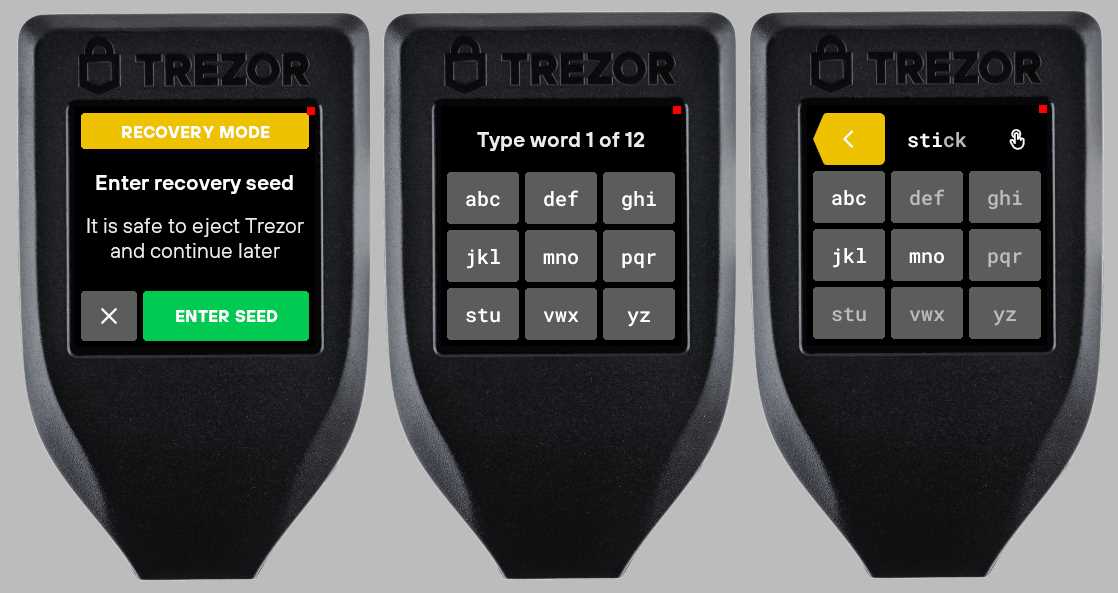 How to use Trezor for transactions