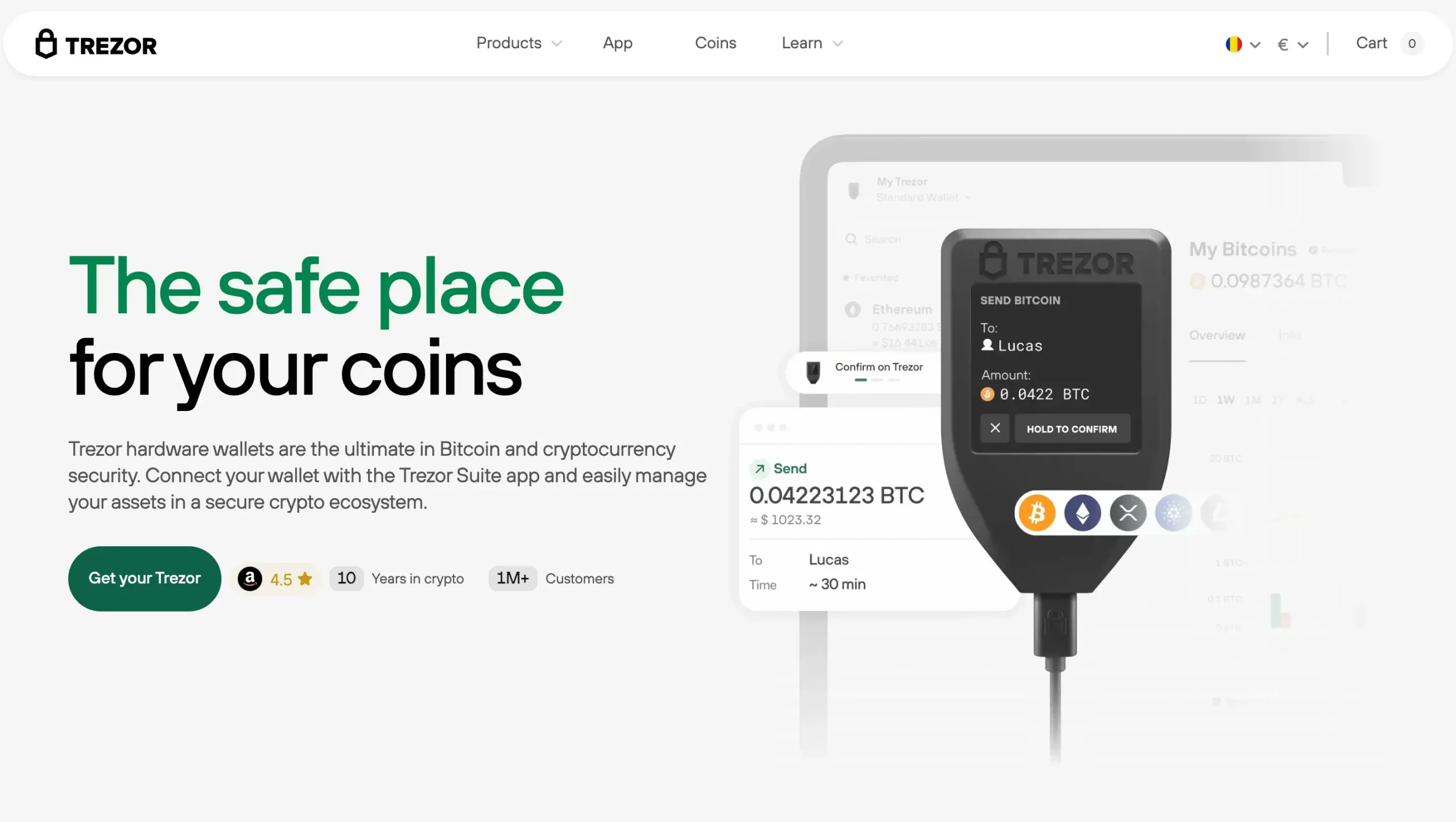 Protect Your Crypto with the Web3-native Trezor
